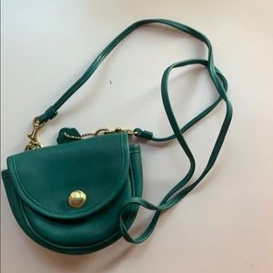 Coach Green Mini Purse